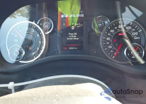 2023 Ram 1500 Big Horn 4X4 6'4 Box z USA, uszkodzony, nr VIN 1C6SRFMT3PN689803